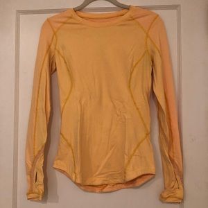Lululemon Yellow Long Sleeve